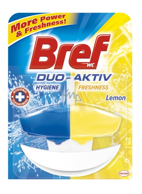 Bref duo aktiv WC-kosár és utántöltő 50ml citrom